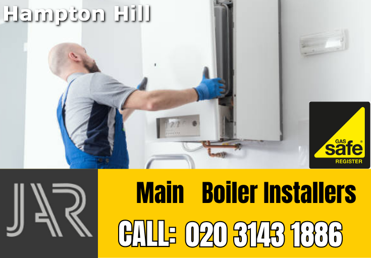 Main boiler installation Hampton Hill